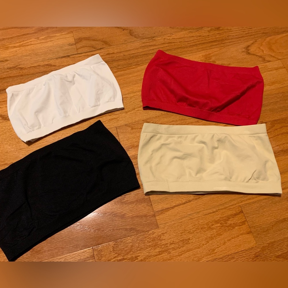 Bandeau Tops-Set of 4